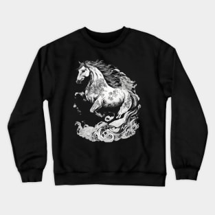 Horse Riding Crewneck Sweatshirt